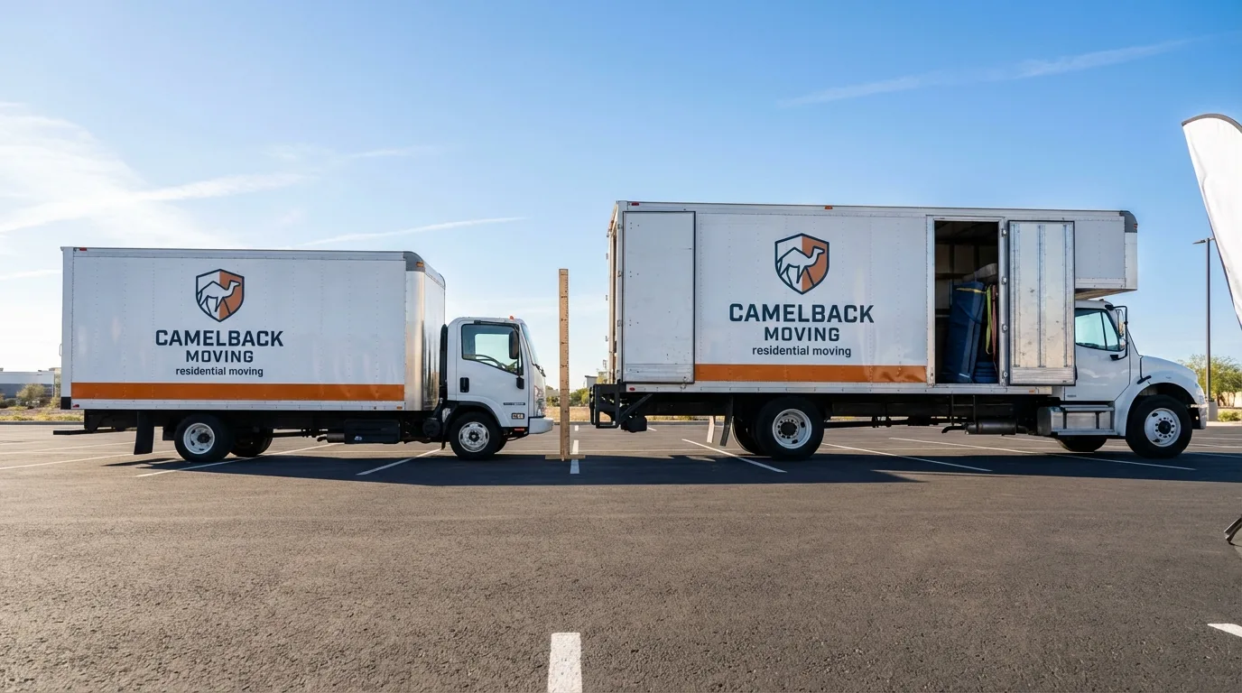 Moving truck size capacity guide in Montgomery